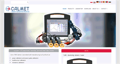 Desktop Screenshot of calmet.com.pl