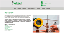 Desktop Screenshot of calmet.com.mx