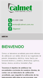 Mobile Screenshot of calmet.com.mx